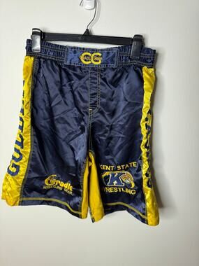 KENT STATE Golden Flashes WRESTLING Shorts Men's L NCAA Ohio KSU CRADLE GEAR